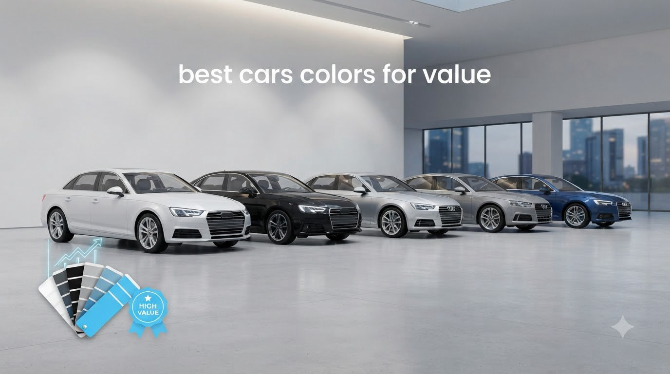 best cars colors for value