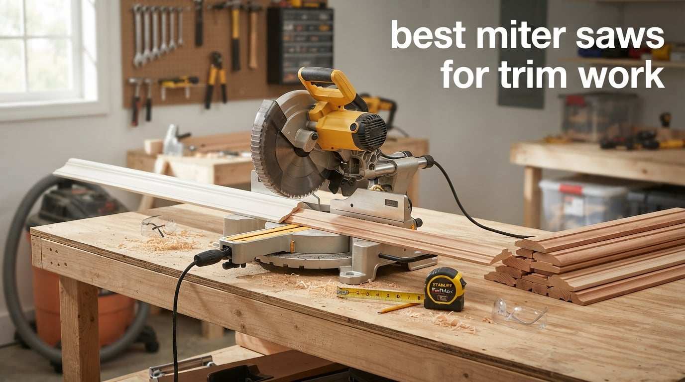 best miter saws for trim work