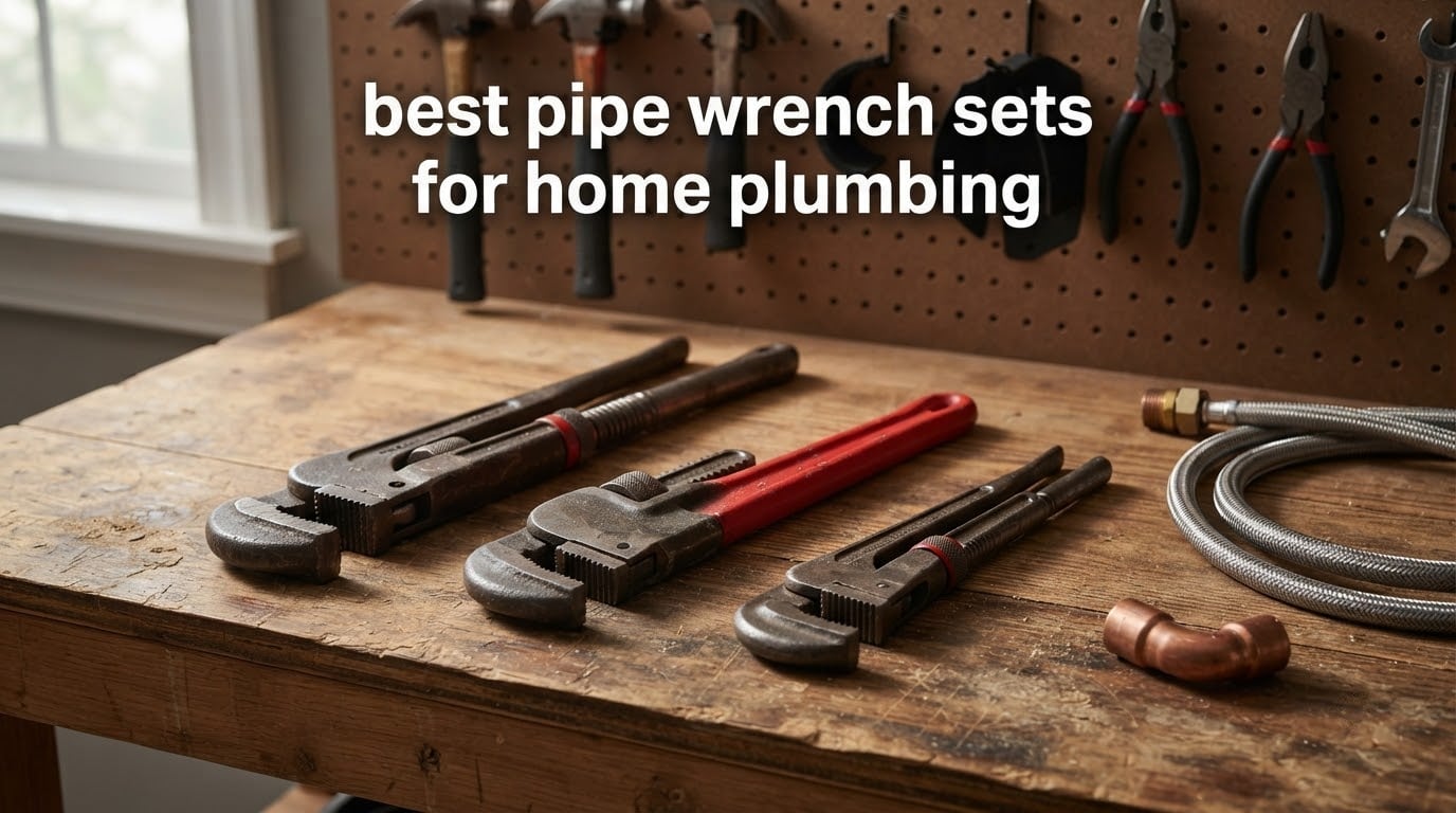 best pipe wrench sets for home plumbing