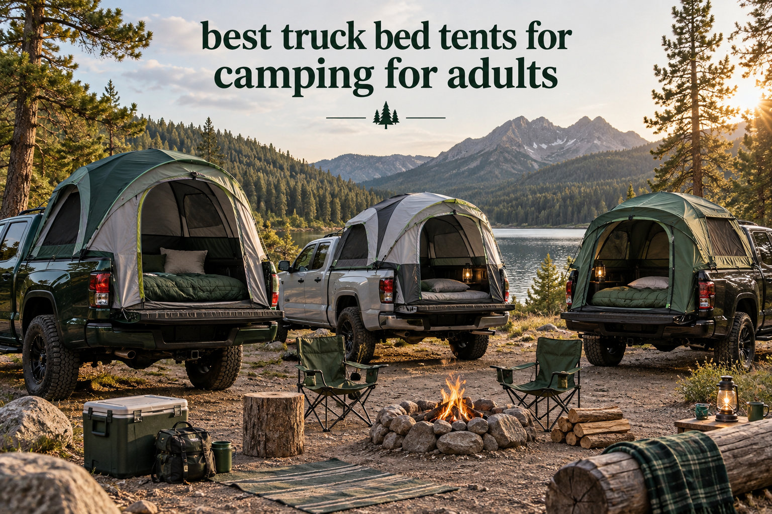 best truck bed tents for camping for adults