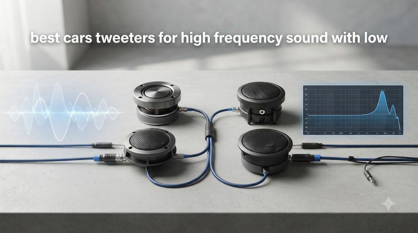 best cars tweeters for high frequency sound with low