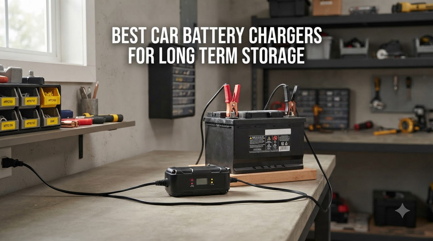 best car battery chargers for long term storage