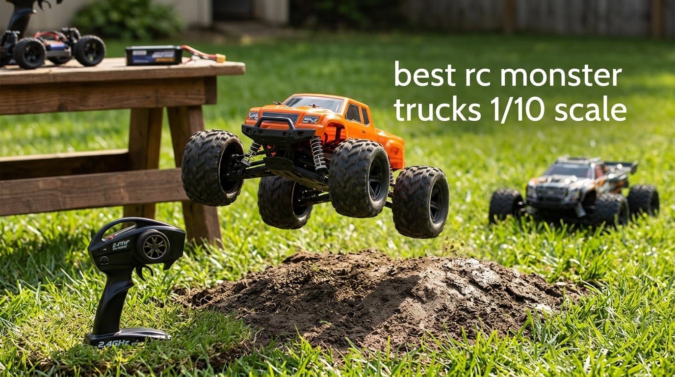 best rc monster trucks 1/10 scale