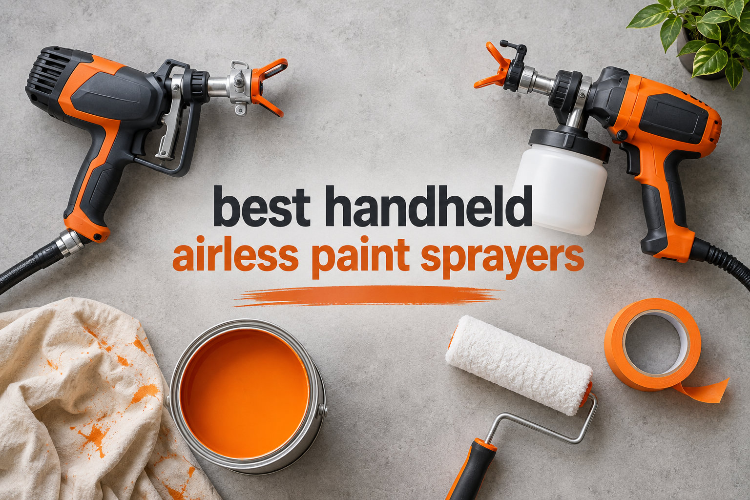 best handheld airless paint sprayers