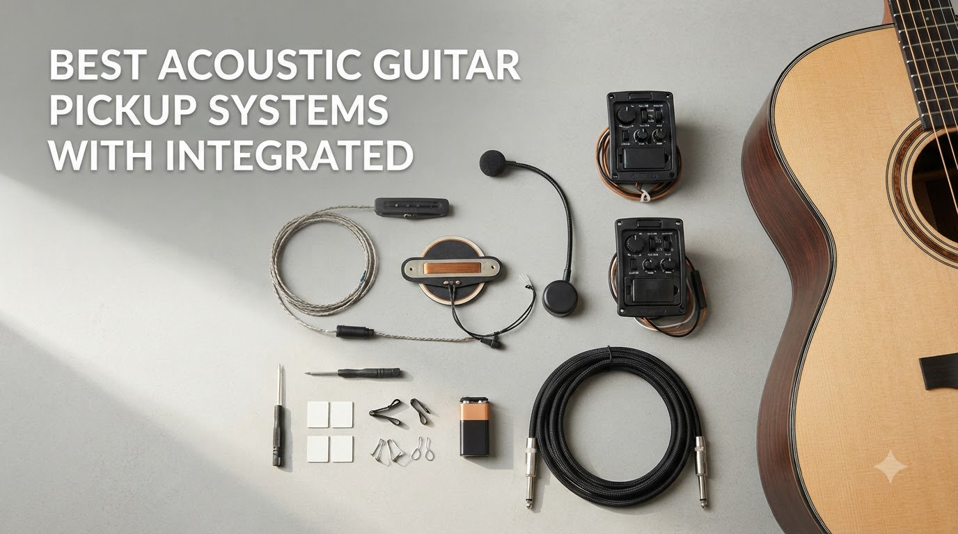 best acoustic guitar pickup systems with integrated