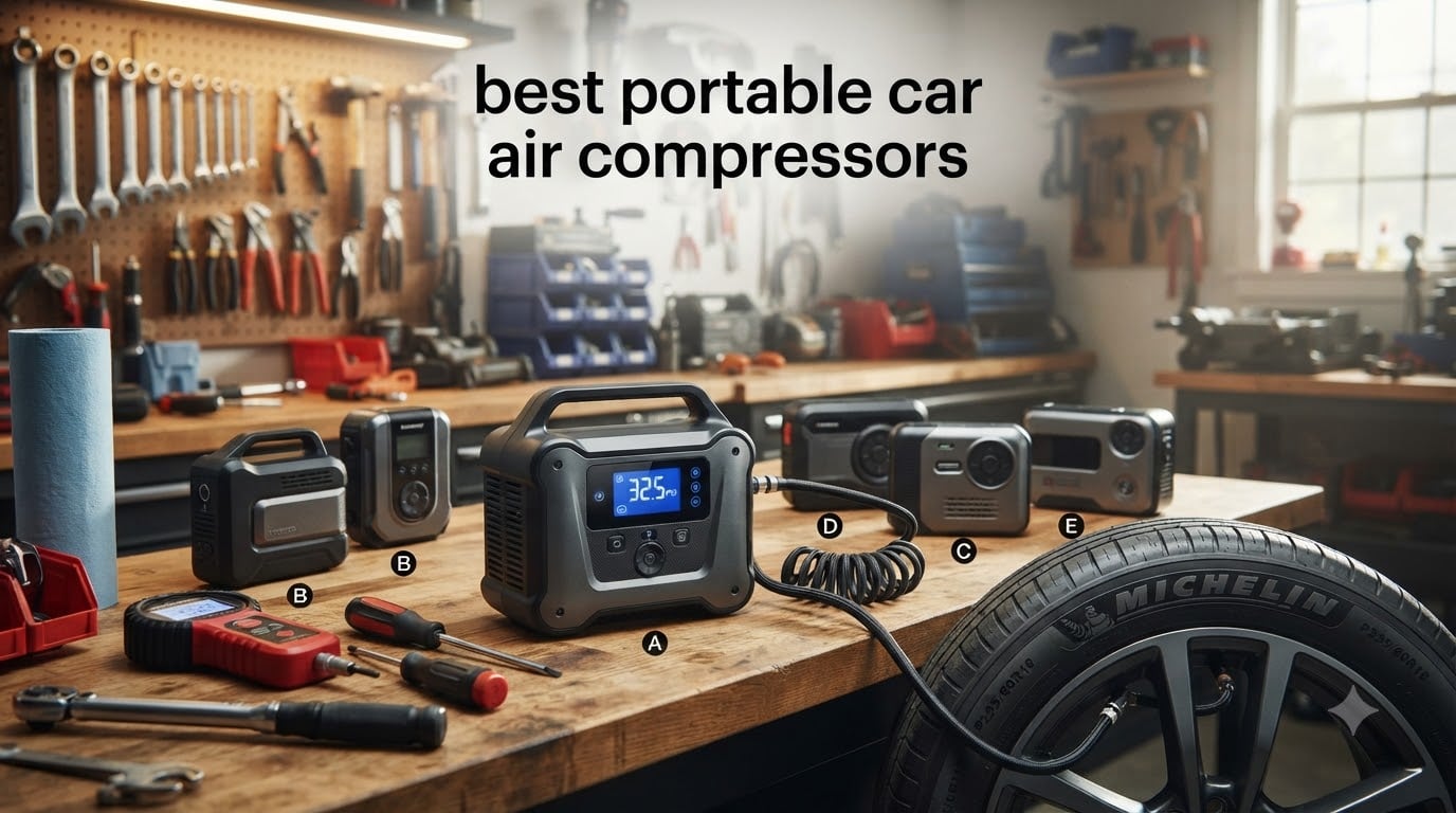 best portable car air compressors
