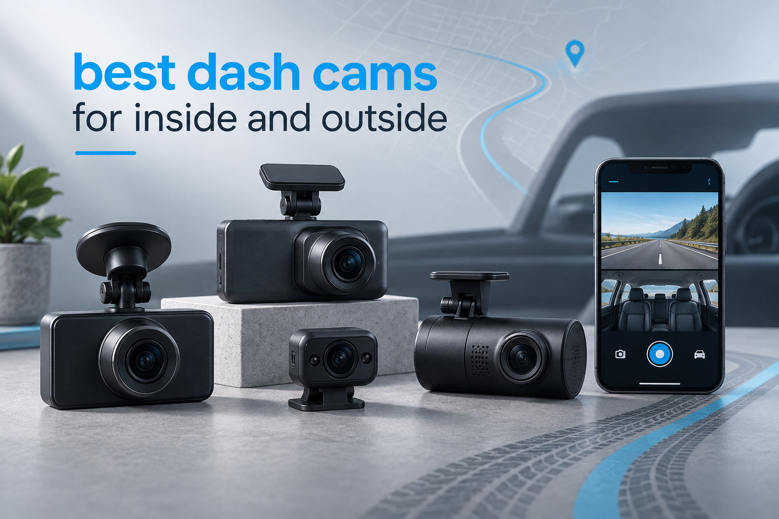 best dash cams for inside and outside