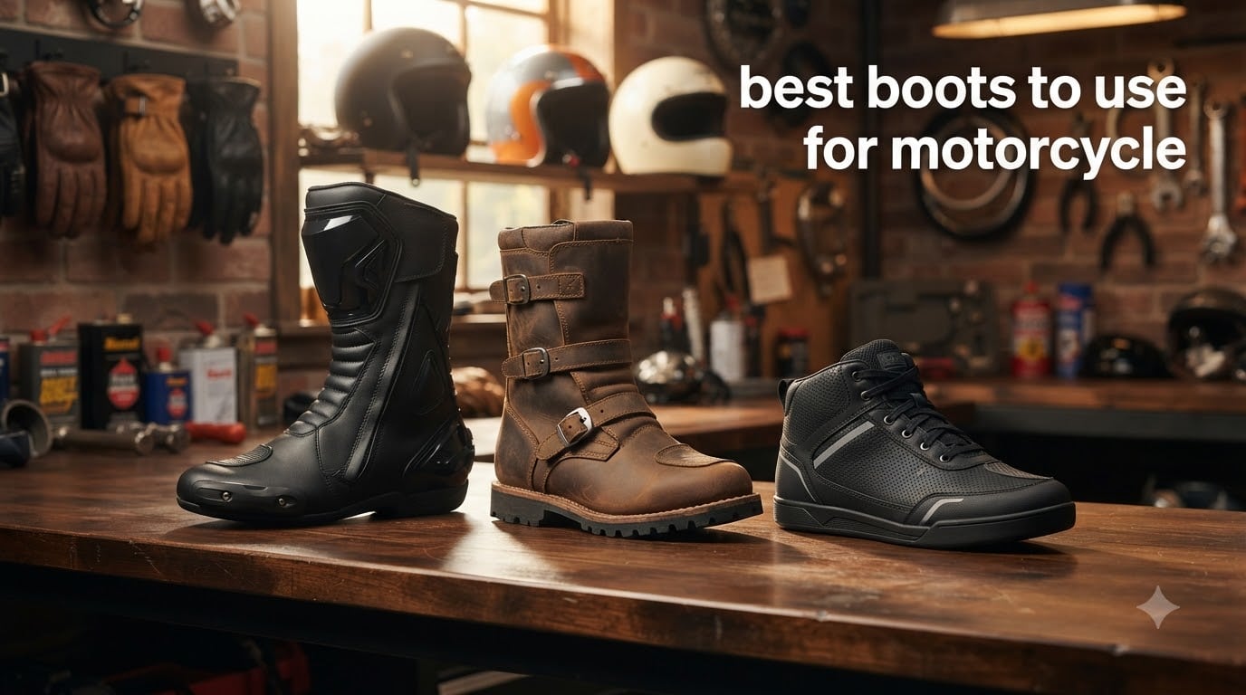 best boots to use for motorcycle