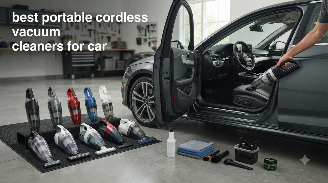 best portable cordless vacuum cleaners for car