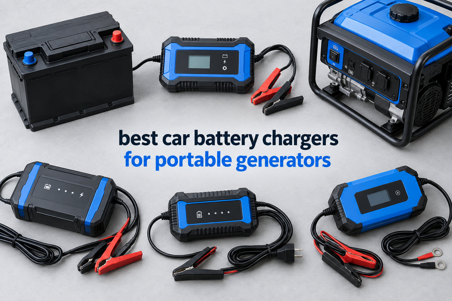 best car battery chargers for portable generators
