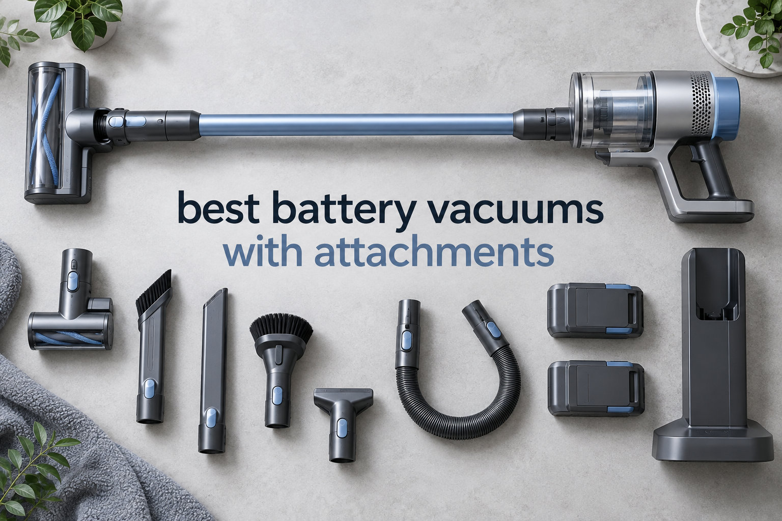 best battery vacuums with attachments