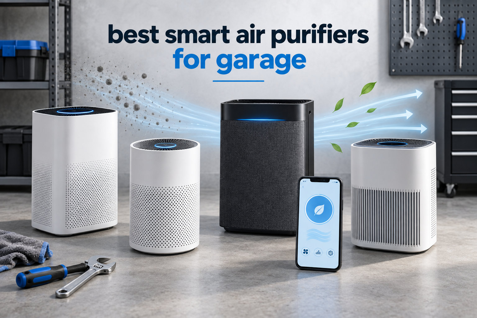 best smart air purifiers for garage