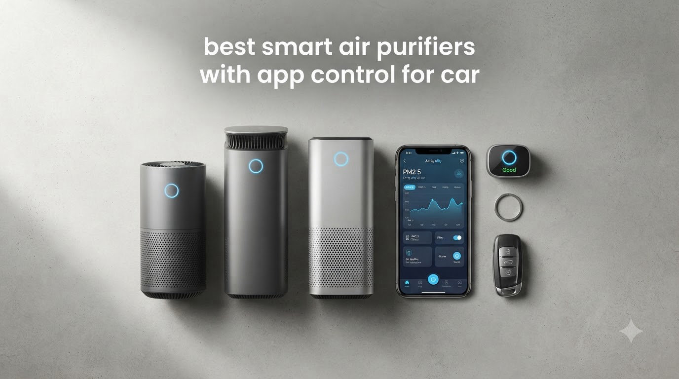 best smart air purifiers with app control for car