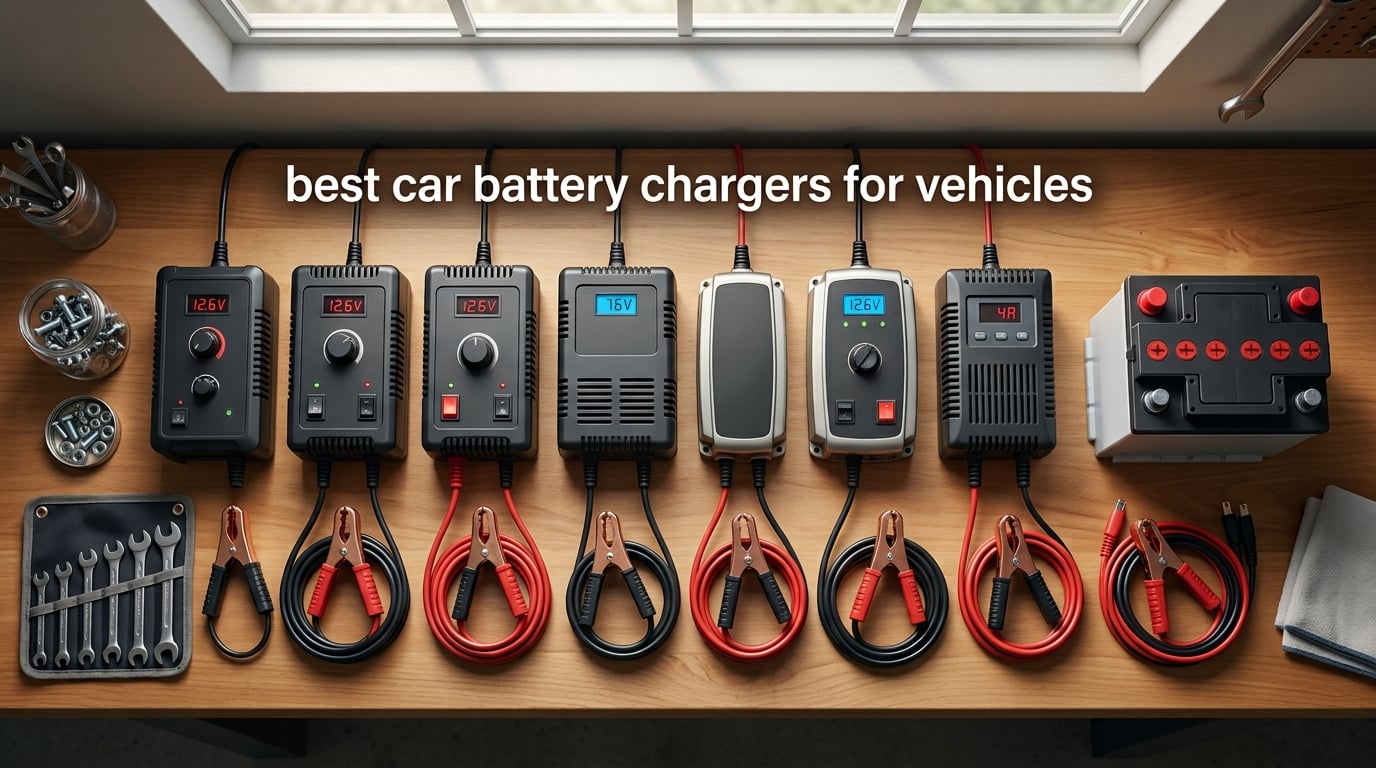 best car battery chargers for vehicles