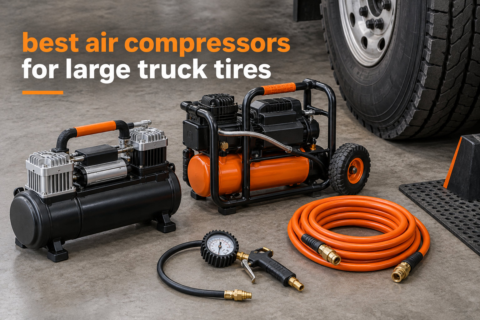 best air compressors for large truck tires