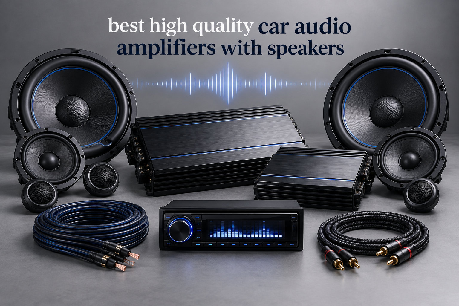best high quality car audio amplifiers with speakers