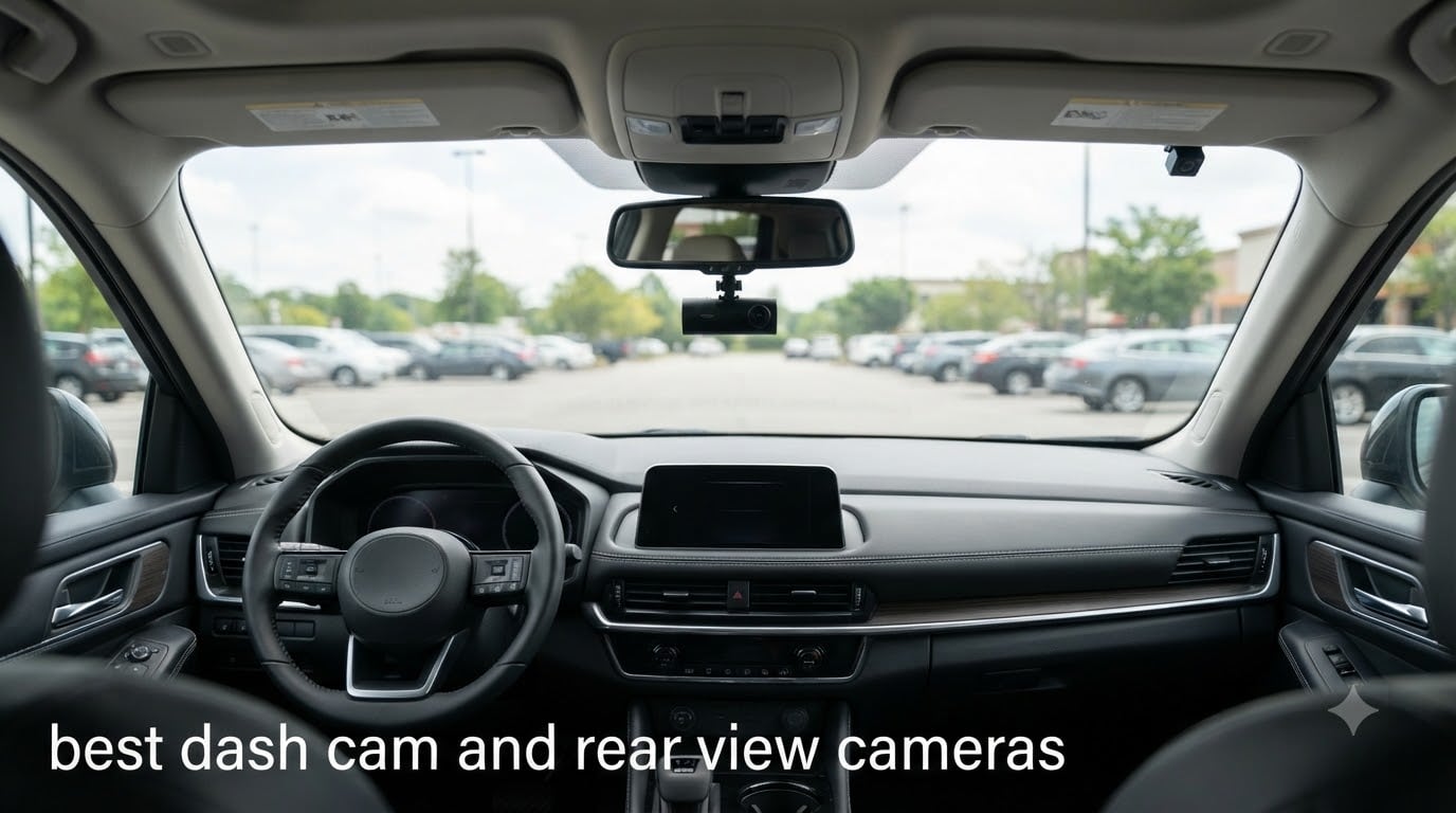 best dash cam and rear view cameras