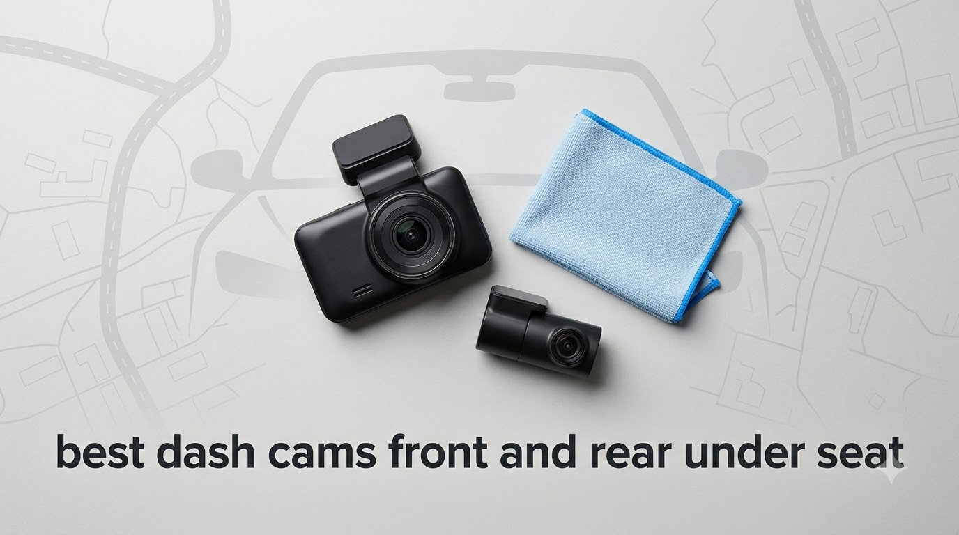 best dash cams front and rear under seat