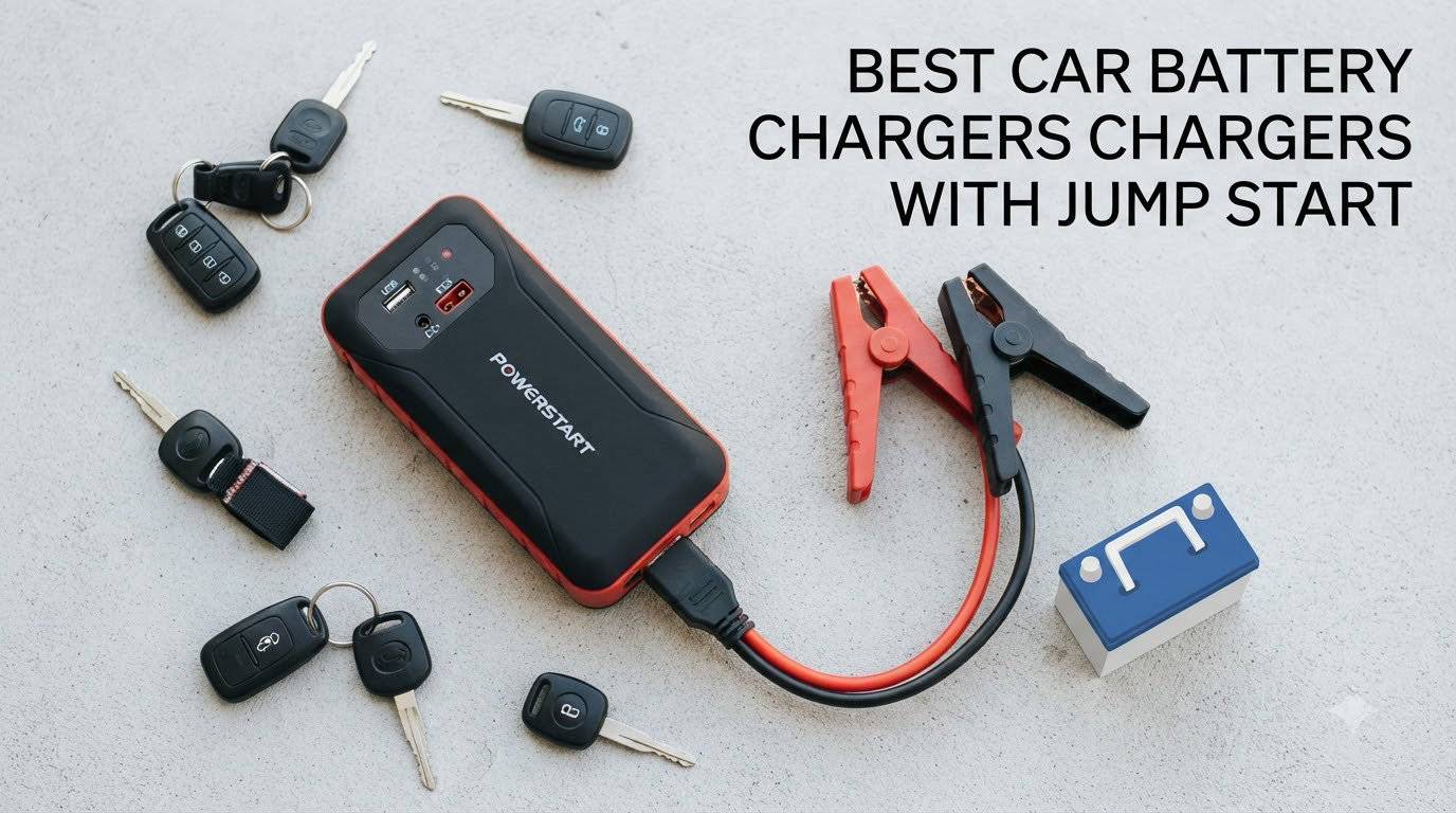best car battery chargers with jump start