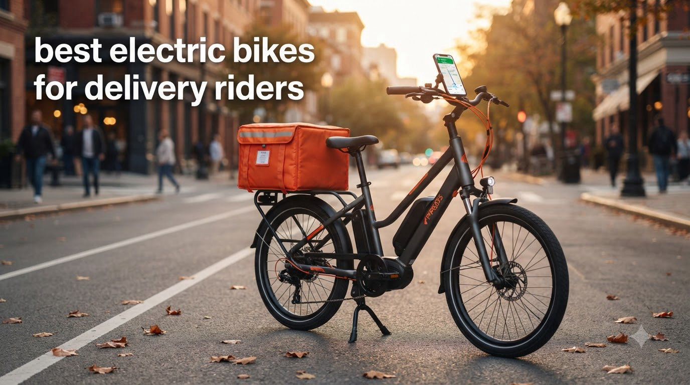 best electric bikes for delivery riders