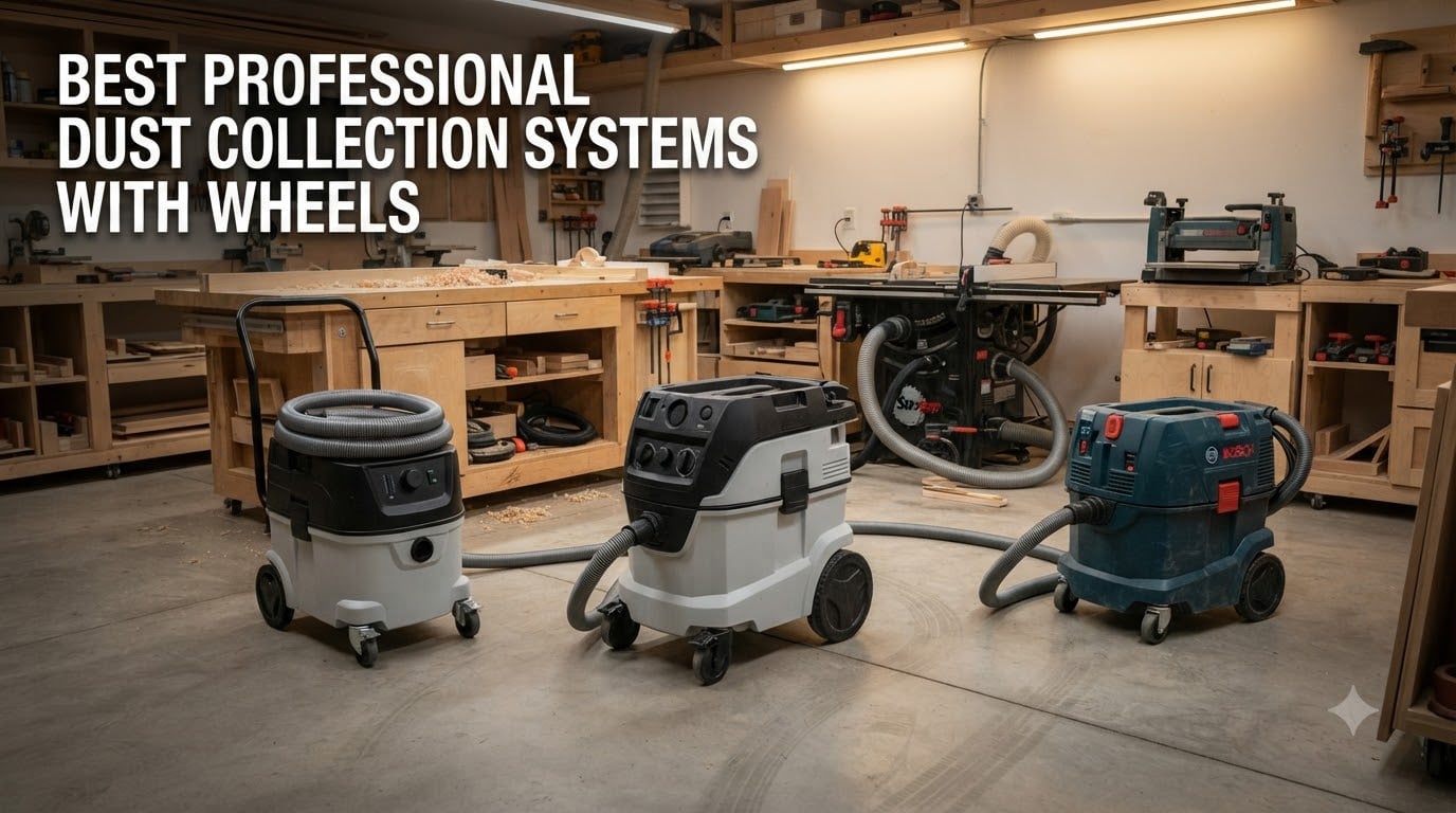 best professional dust collection systems with wheels