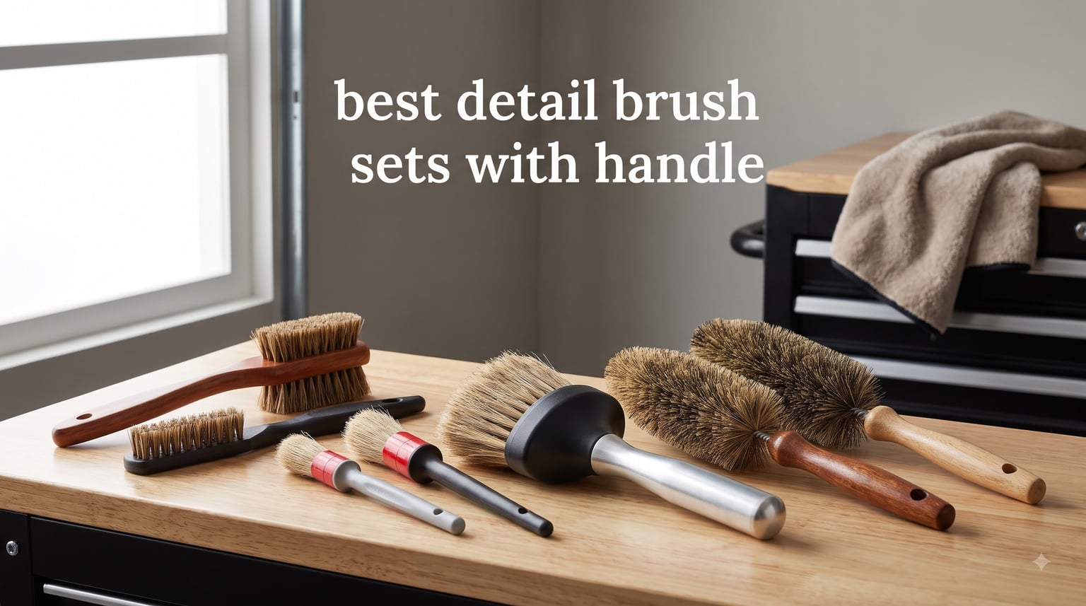 best detail brush sets with handle