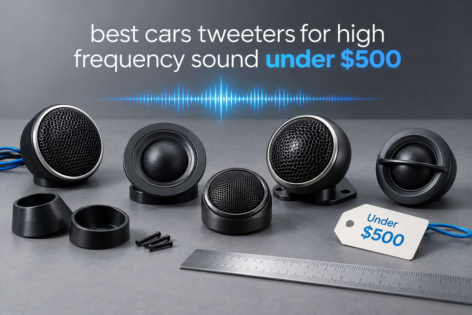best cars tweeters for high frequency sound under $500
