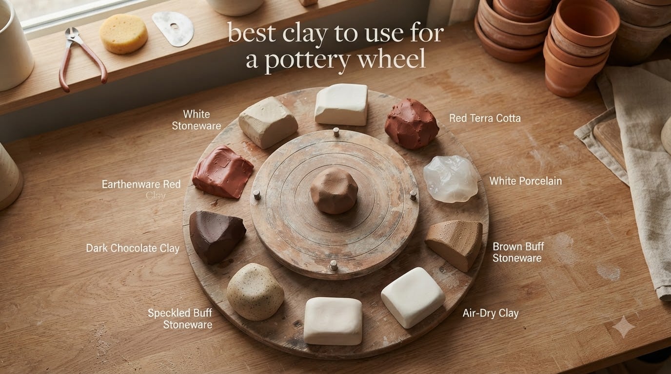 best clay to use for a pottery wheel