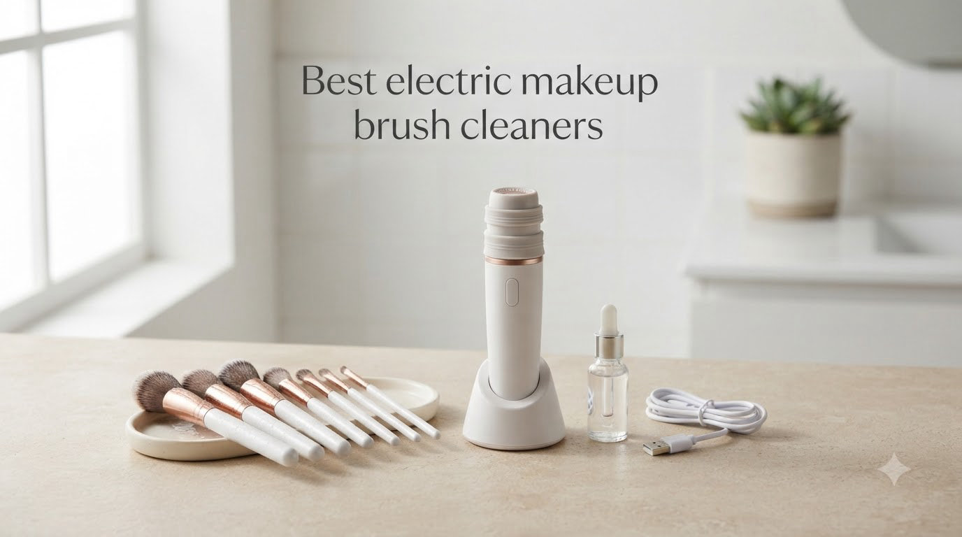 Best electric makeup brush cleaners