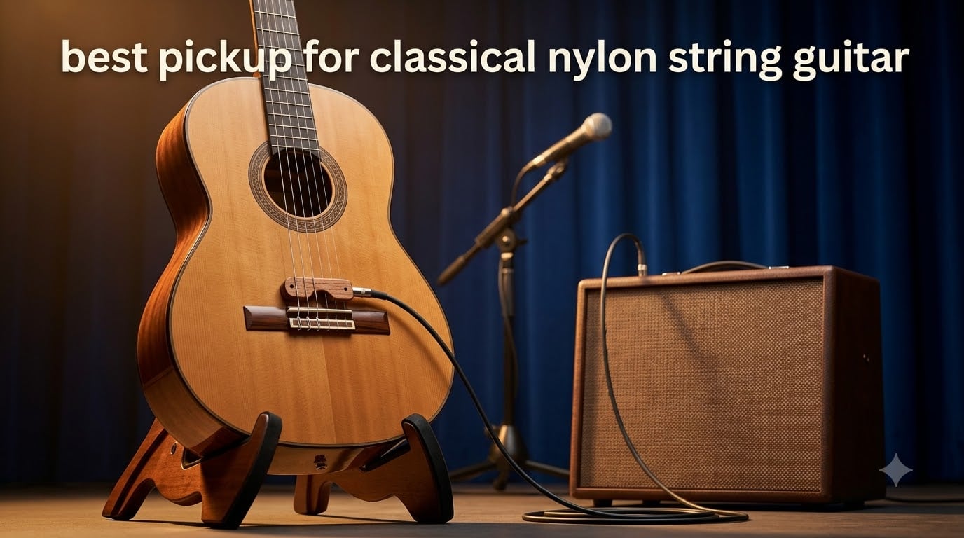 best pickup for classical nylon string guitar