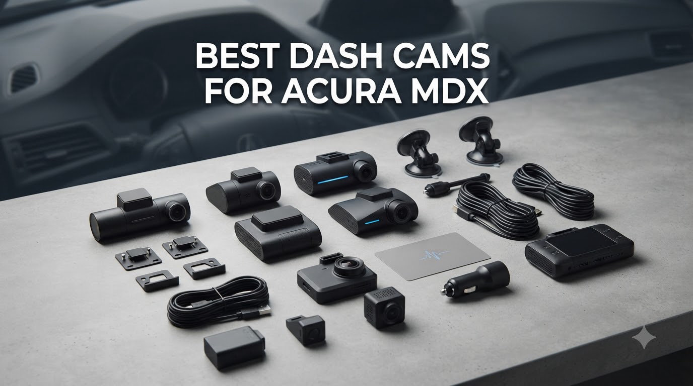 best dash cams for acura mdx