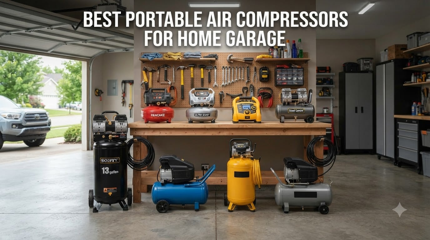 best portable air compressors for home garage