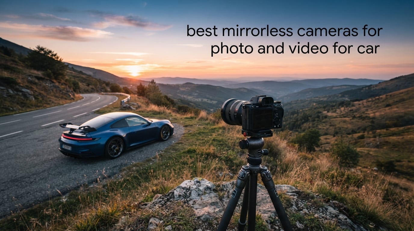 best mirrorless cameras for photo and video for car