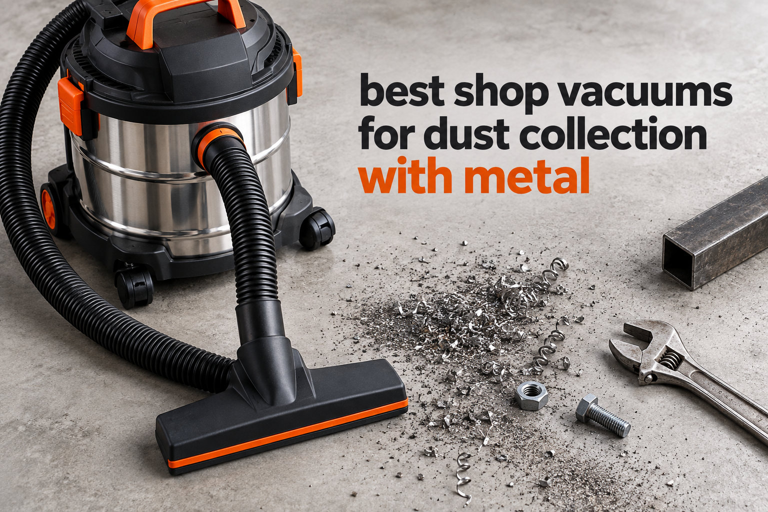 best shop vacuums for dust collection with metal