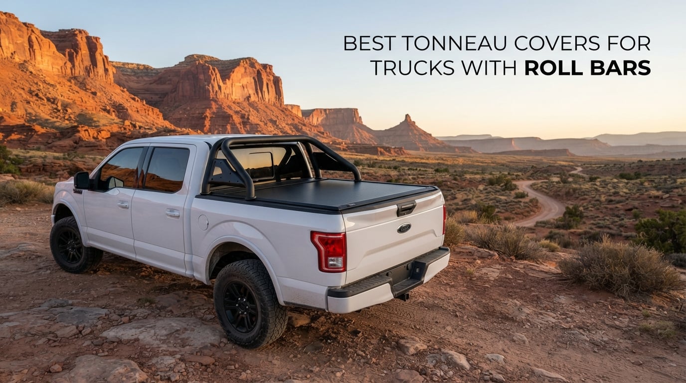 best tonneau covers for trucks with roll bars