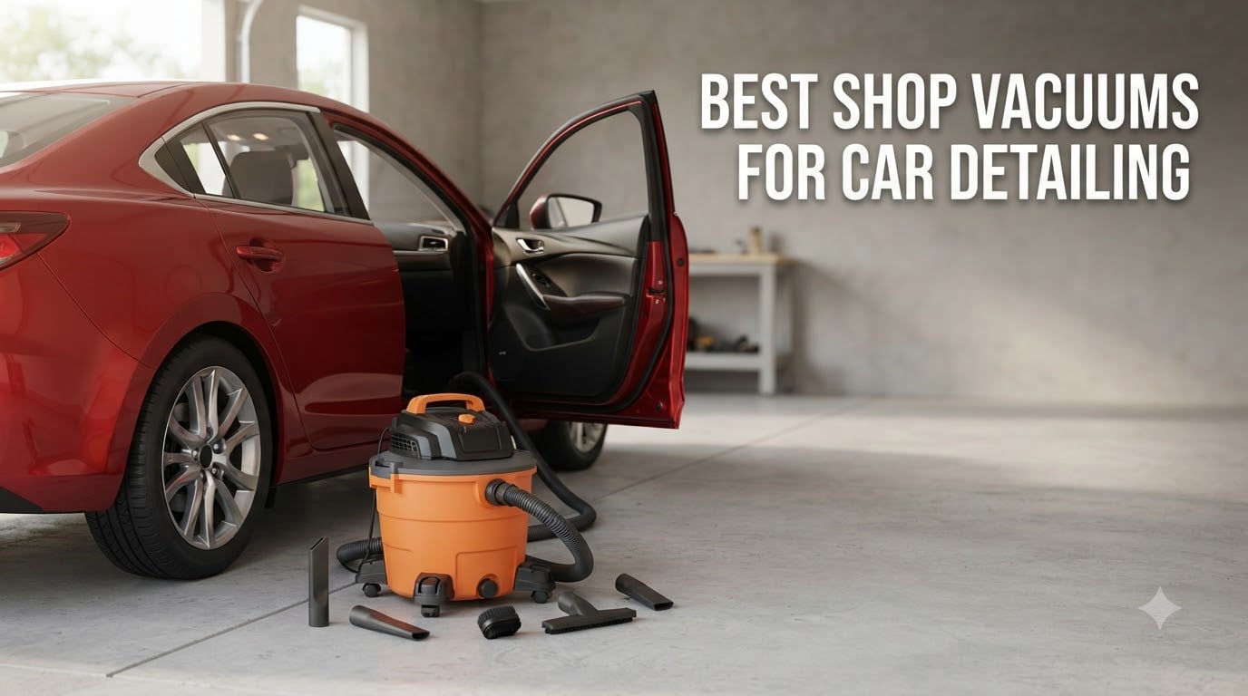 best shop vacuums for car detailing