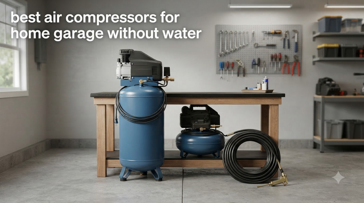 best air compressors for home garage without water