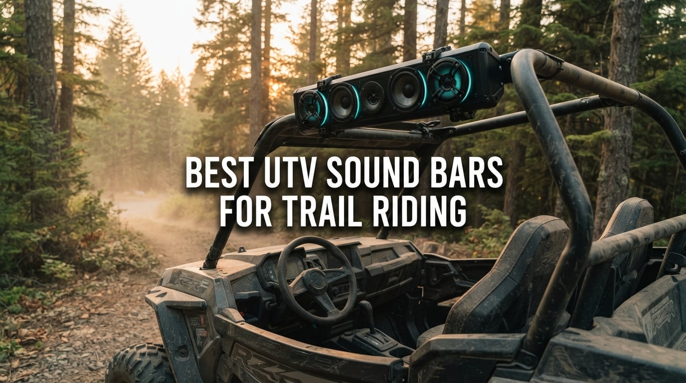 best utv sound bars for trail riding