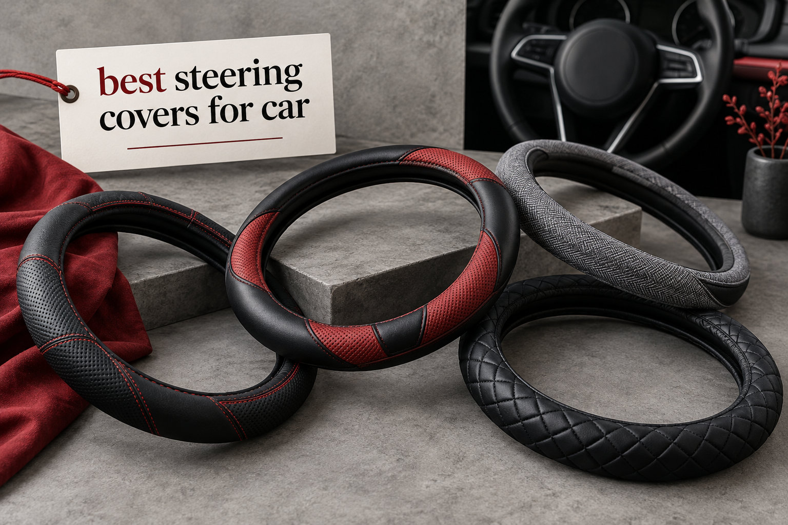 best steering covers for car