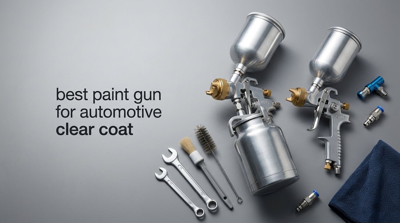 best paint gun for automotive clear coat