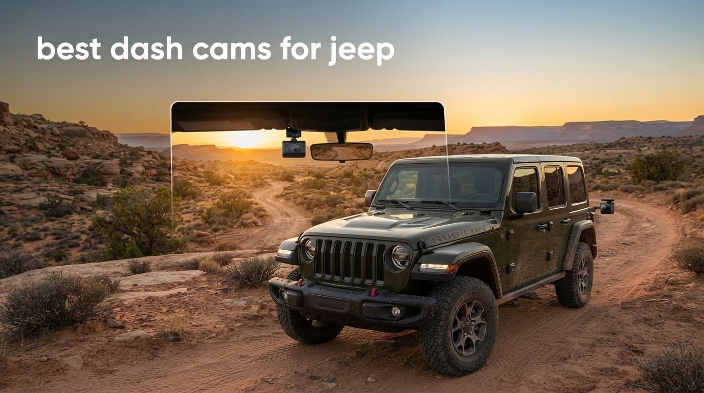 best dash cams for jeep