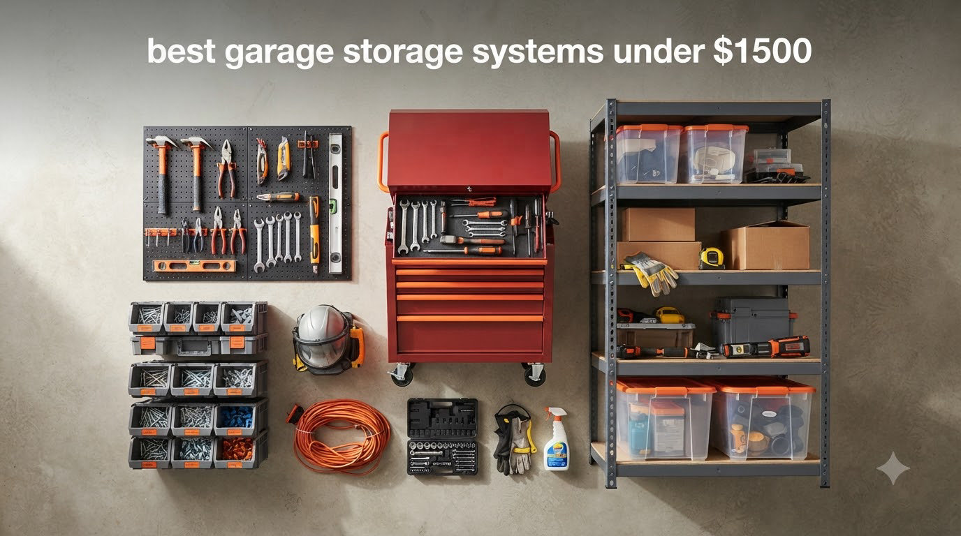 best garage storage systems under $1500