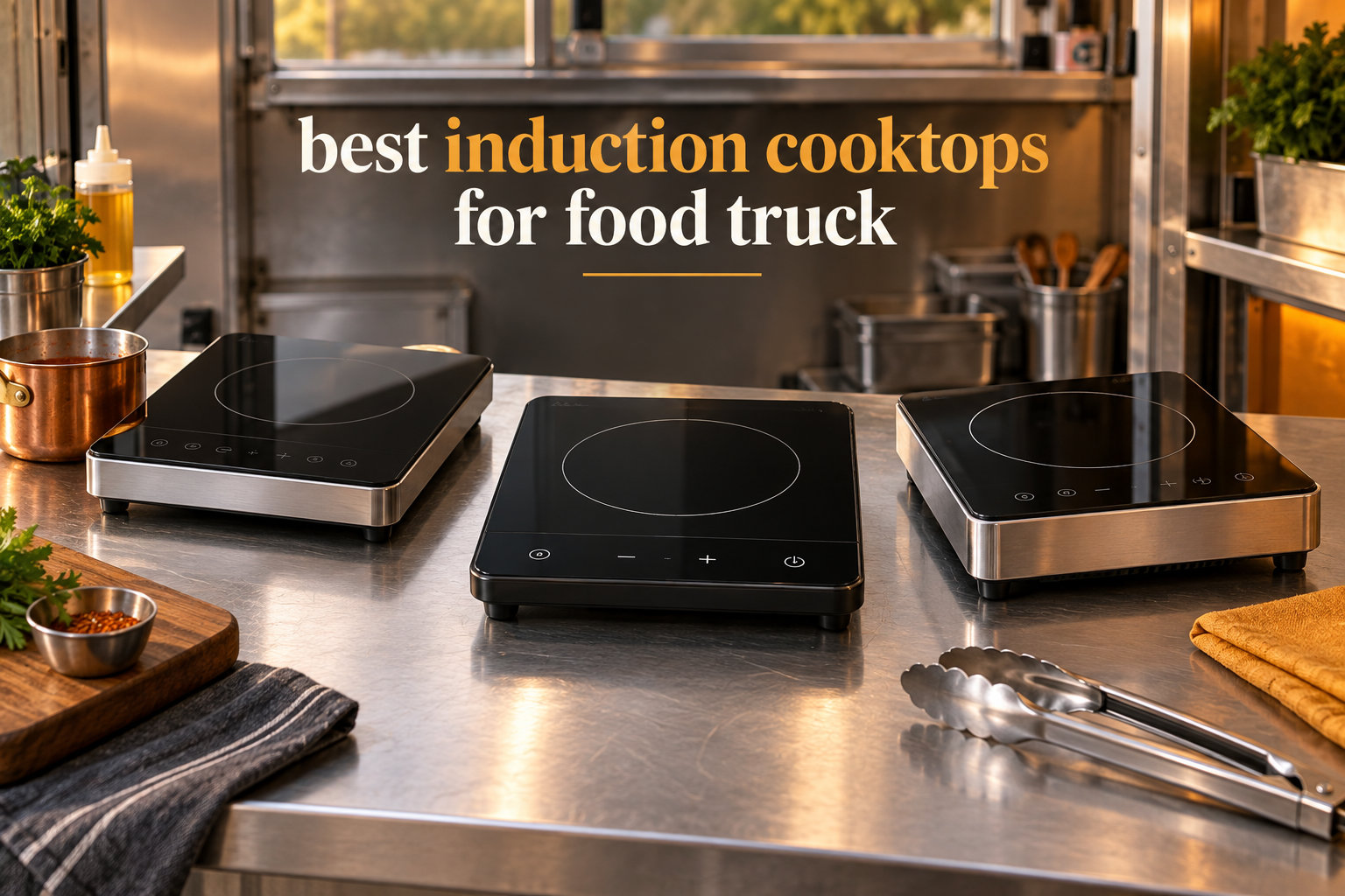 best induction cooktops for food truck