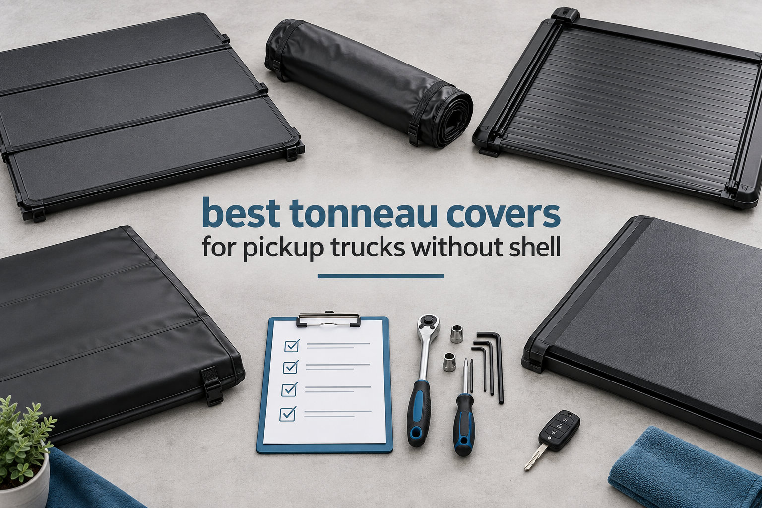 best tonneau covers for pickup trucks without shell