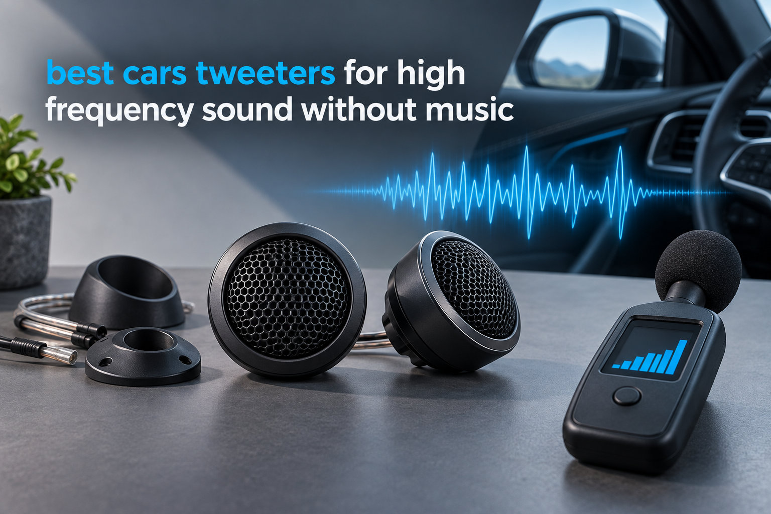 best cars tweeters for high frequency sound without music