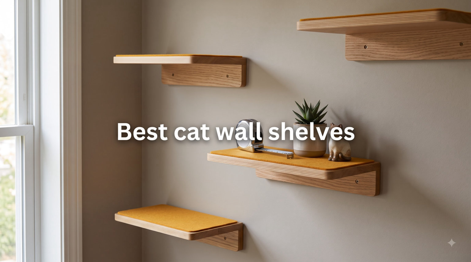 Best cat wall shelves