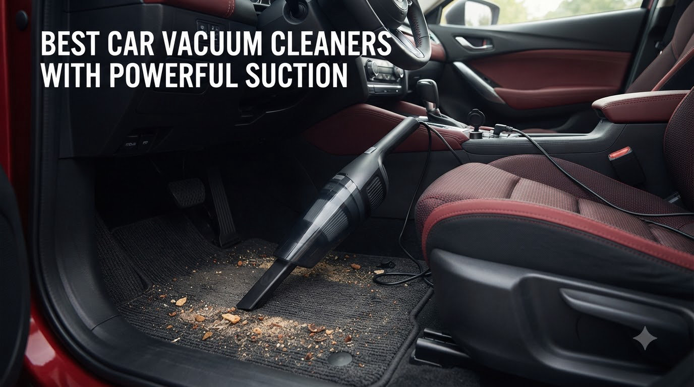 best car vacuum cleaners with powerful suction