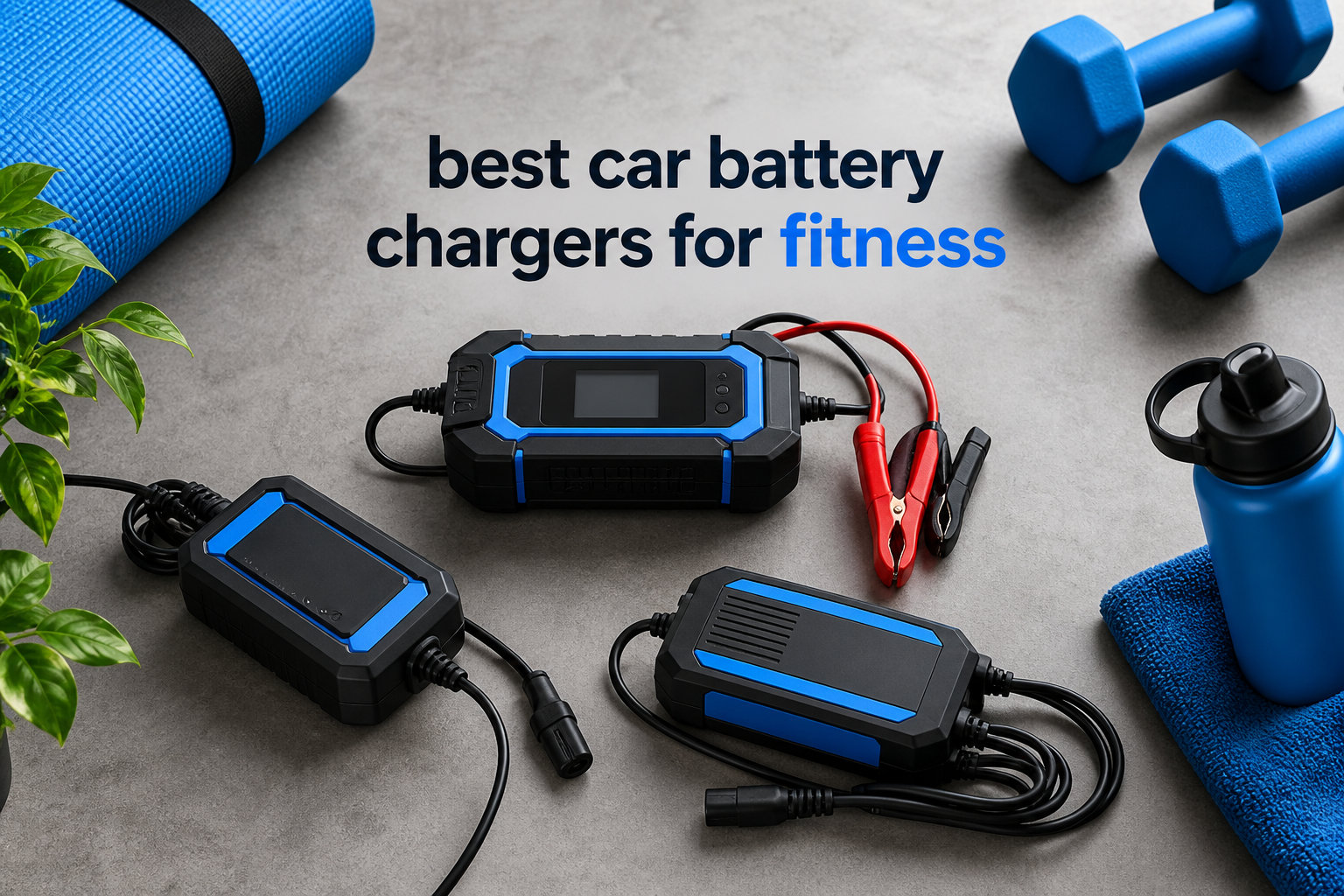 best car battery chargers for fitness