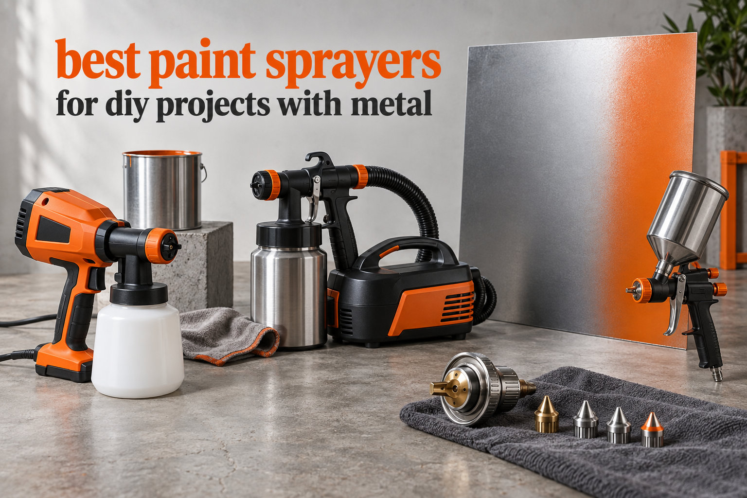 best paint sprayers for diy projects with metal