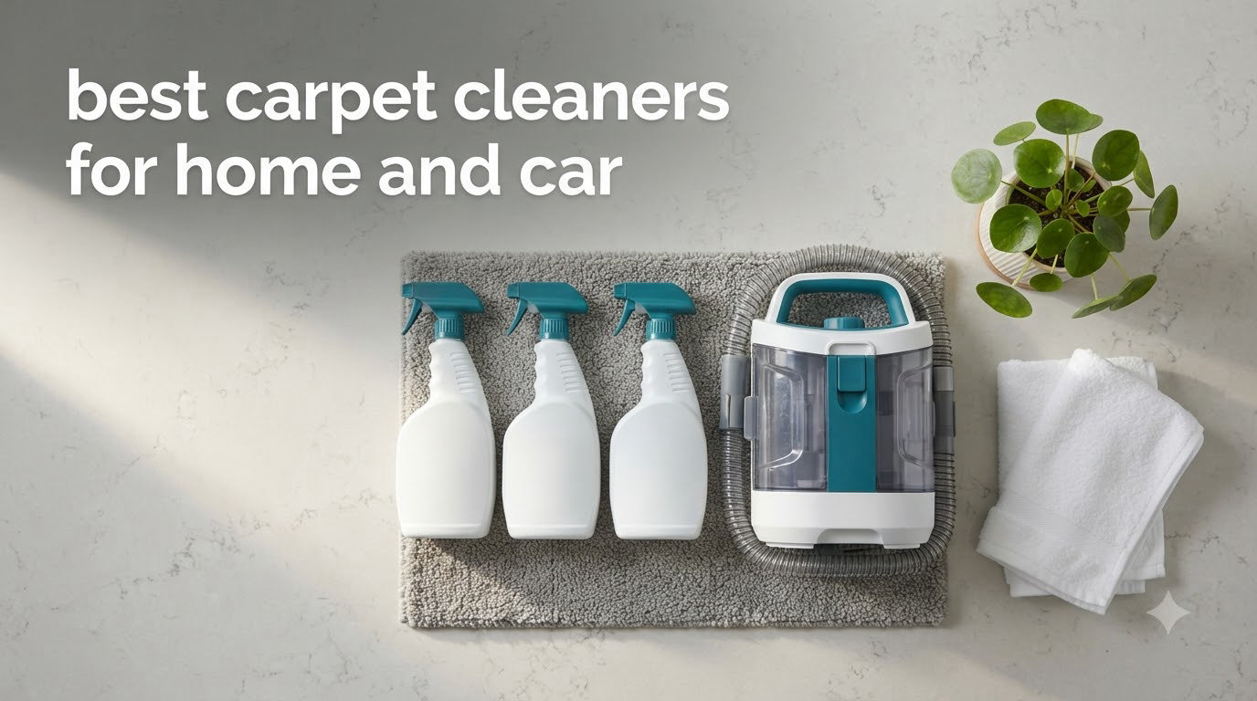 best carpet cleaners for home and car